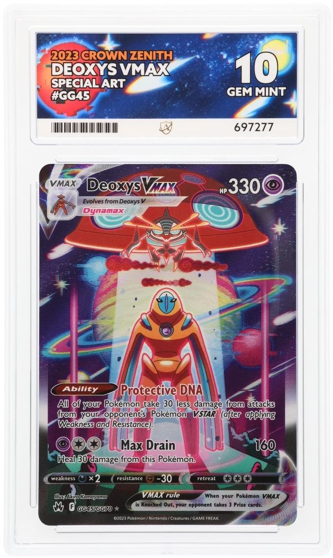 Deoxys VMAX - ACE 10 (Front)