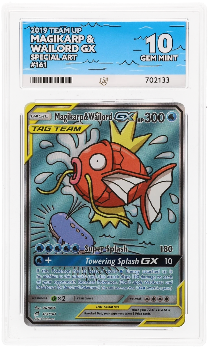 ACE 10 - Magikarp & Wailord GX - 161/181 - Team Up - Pokemon