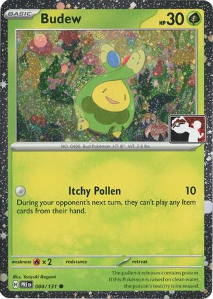 Budew - 004/131 (Cosmos Holo) 4 - Prize Pack Series Cards Holofoil