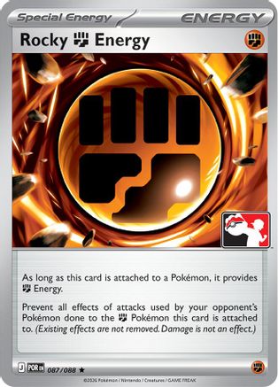 Rocky Fighting Energy - 087/088 87 - Prize Pack Series Cards