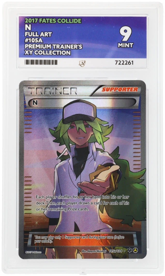 ACE 9 - N - 105a/124 - Fates Collide - Pokemon - Premium Trainer's XY Collection ACE 9 - N - 105a/124 - Fates Collide - Pokemon - Premium Trainer's XY Collection