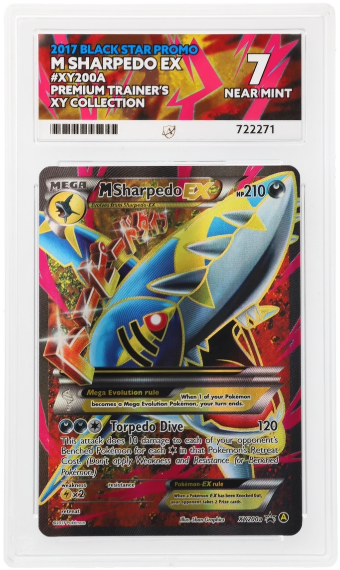 ACE 7 - M Sharpedo EX - XY200a - Black Star Promo - Pokemon