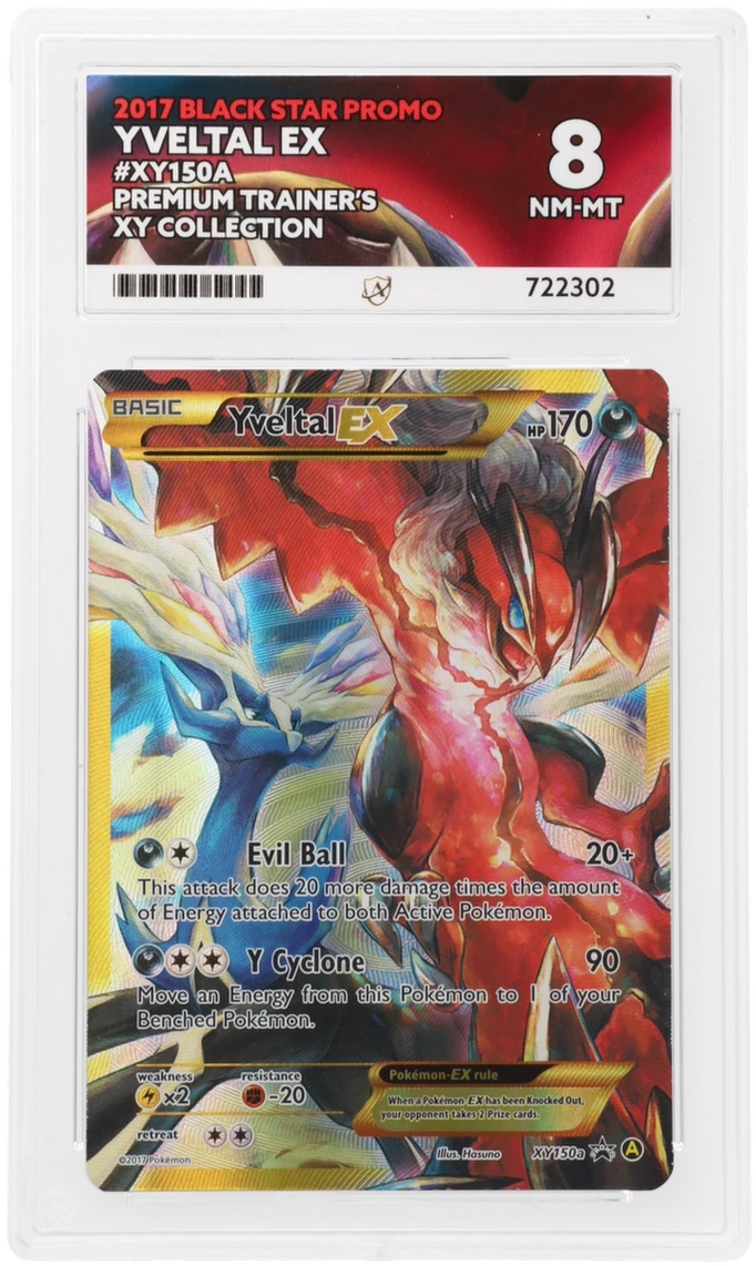 yveltal ex pokemon card Yveltal EX Ultra Rare Promo Card XY Pokemon TCG XY08 AGS 9 MINT FREE SHIPPING