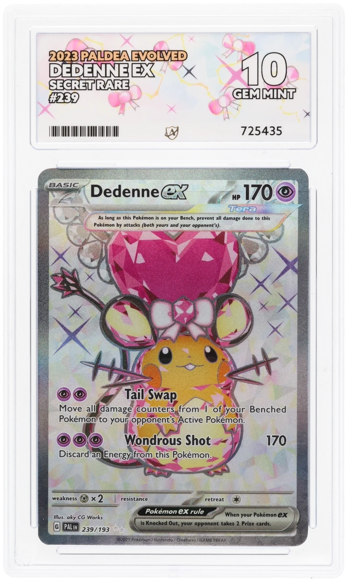 ACE 10 - Dedenne ex - 239/193 - Paldea Evolved - Pokemon