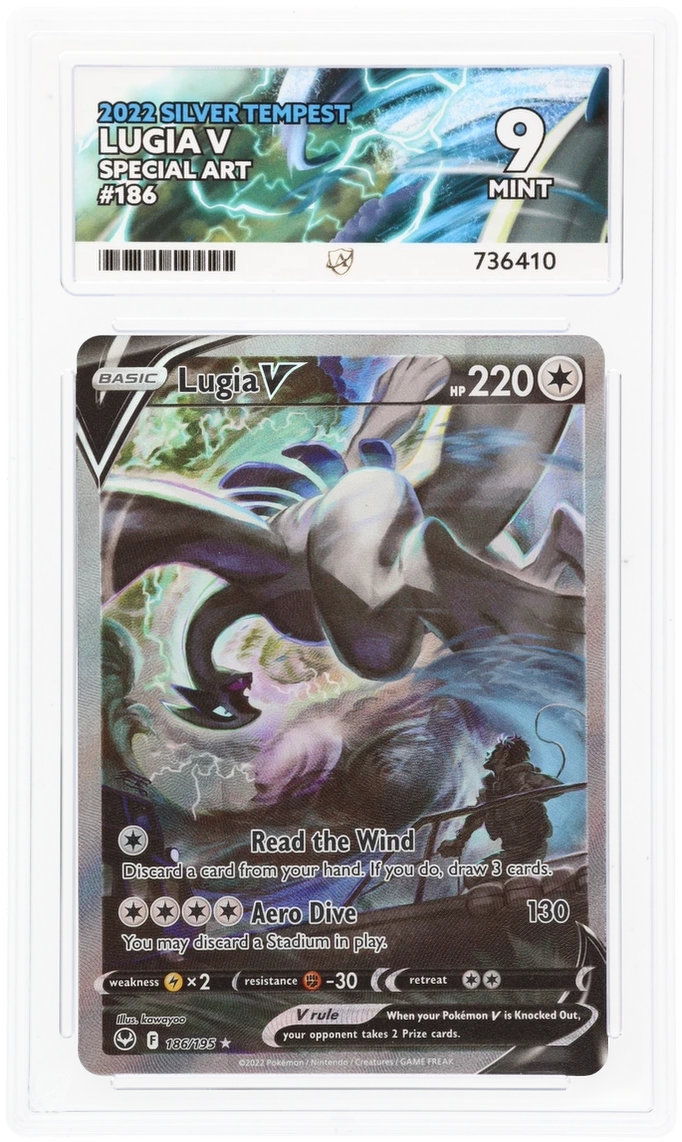 ACE 9 - Lugia V - 186/195 - Silver Tempest - Pokemon – PokeRand