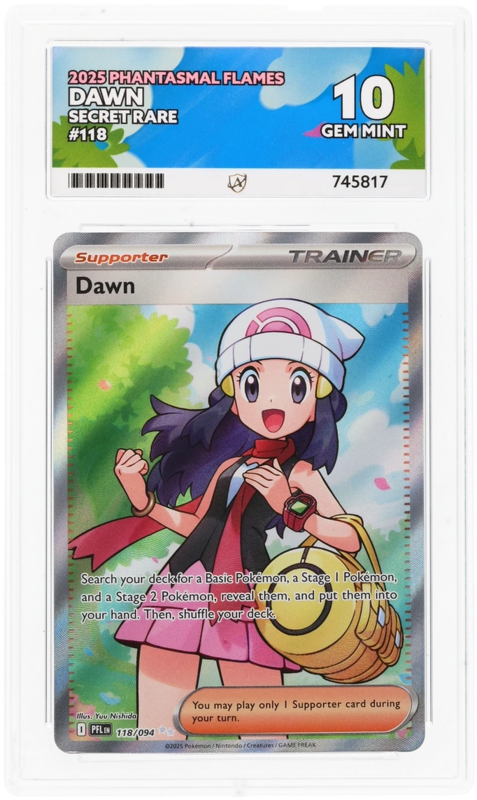ACE 10 - Dawn - 118/094 - Phantasmal Flames - Pokemon