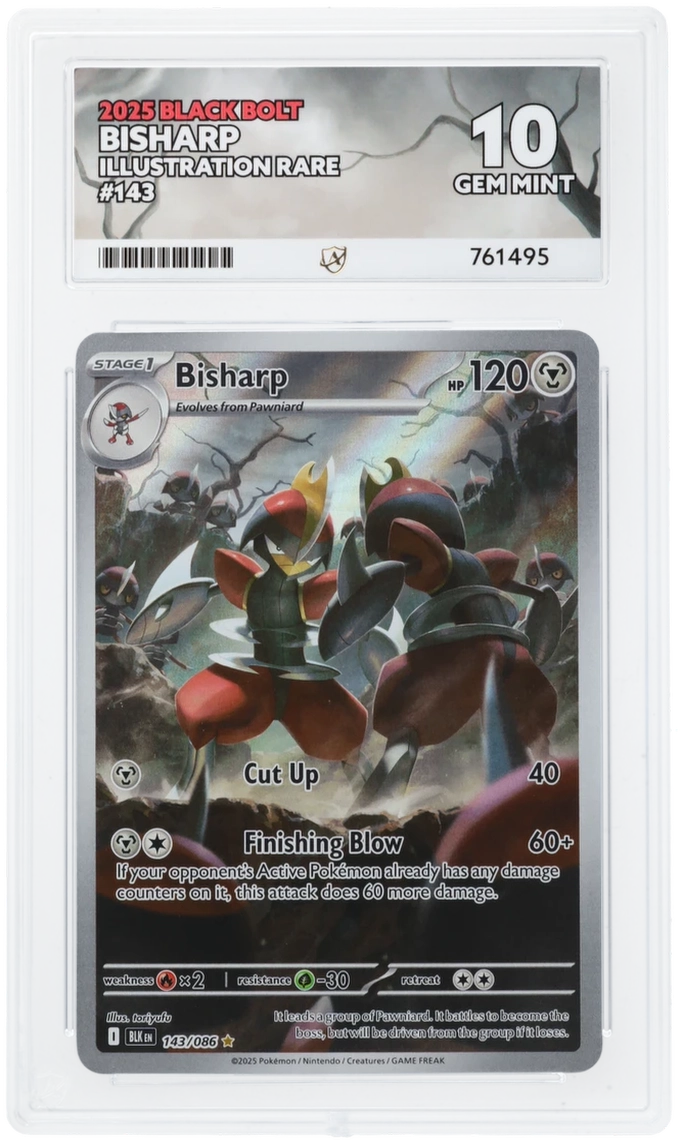 ACE 10 - Bisharp - 143/086 - Black Bolt - Pokemon