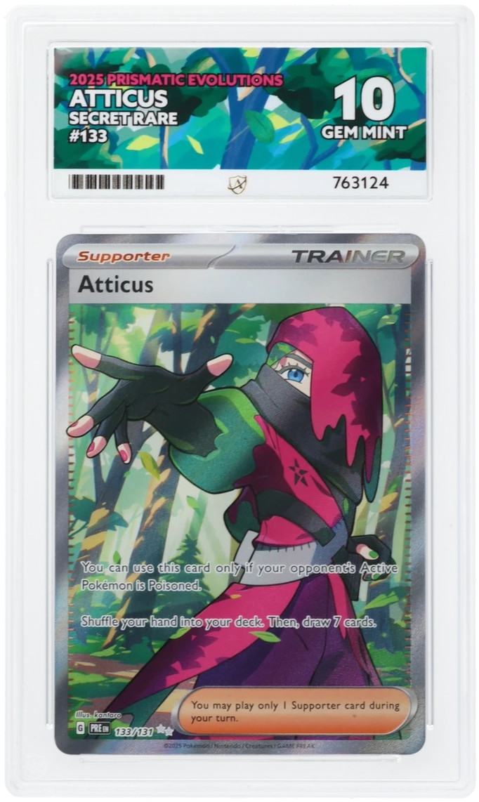 ACE 10 - Atticus - 133/131 - Prismatic Evolutions - Pokemon