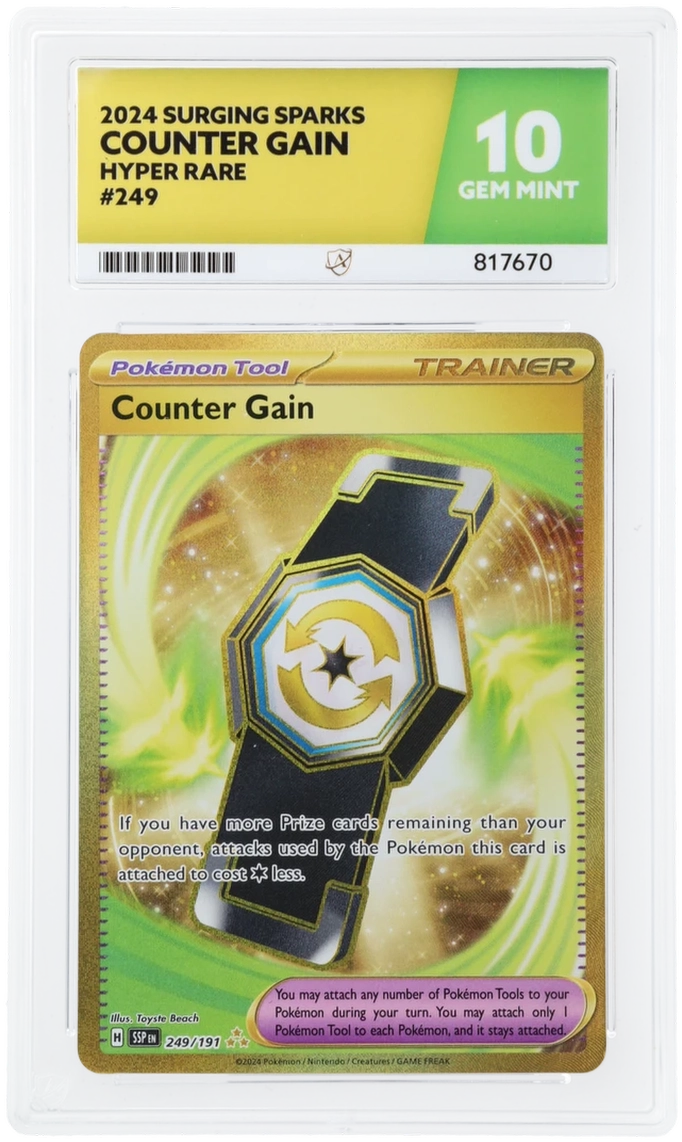 ACE 10 - Counter Gain - 249/191 - Surging Sparks - Pokemon