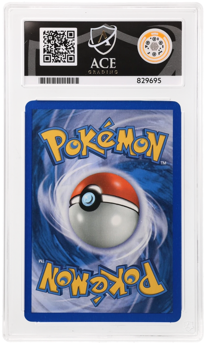 ACE 10 - Mudkip - 58/100 - Crystal Guardians - Pokemon - back