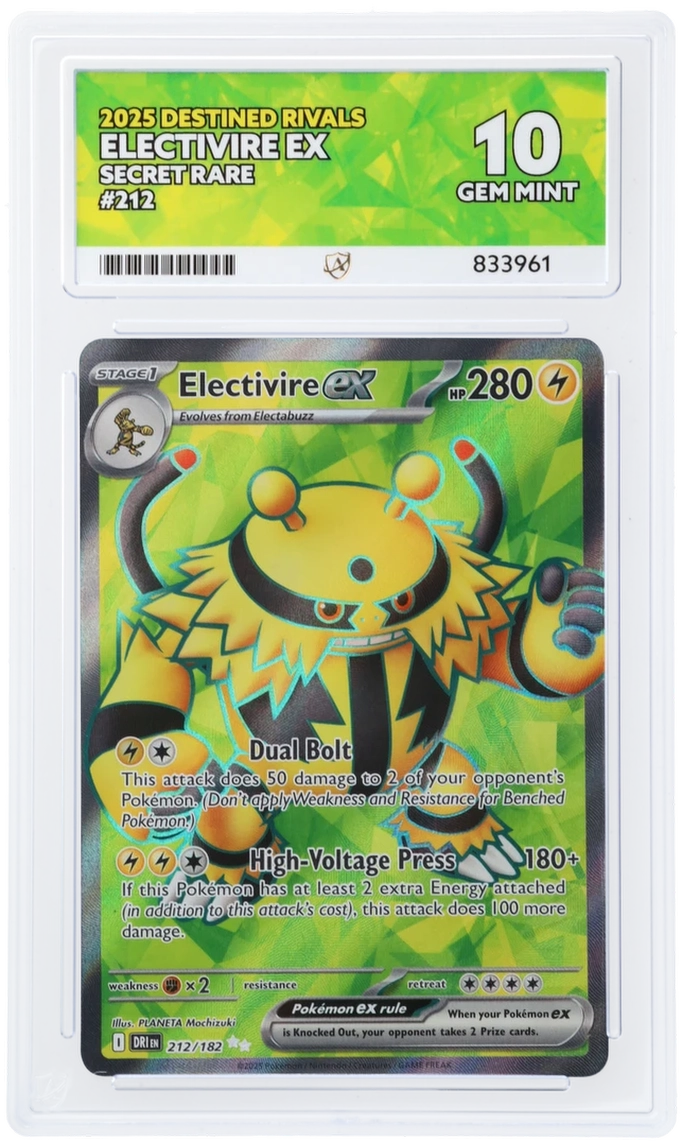 ACE 10 - Electivire ex - 212/182 - Destined Rivals - Pokemon