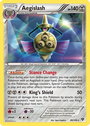Aegislash (86) 86/146 - XY Base Set Holofoil