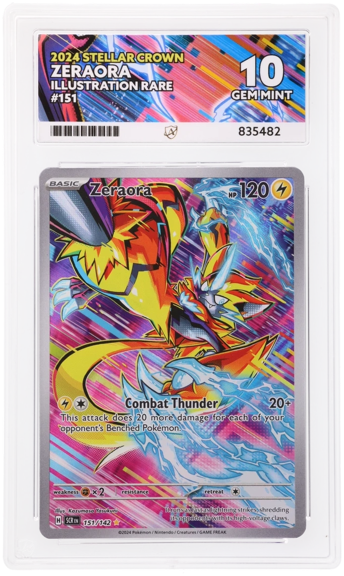ACE 10 - Zeraora - 151/142 - Stellar Crown - Pokemon