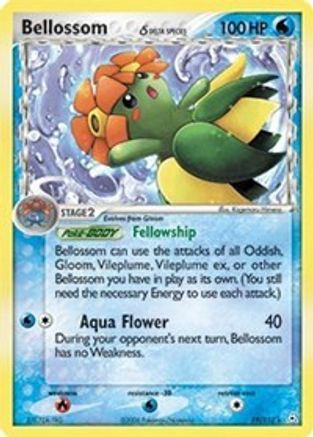Bellossom (Delta Species) 19/110 - Holon Phantoms Reverse Holofoil