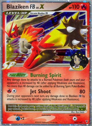 Blaziken FB Lv.X 142/147 - Supreme Victors Holofoil