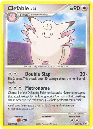 Clefable 22/130 - Diamond and Pearl