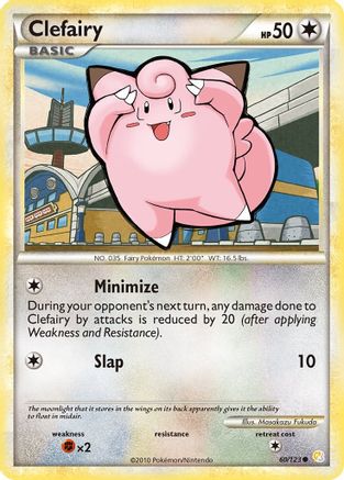 Clefairy 60/123 - HeartGold SoulSilver