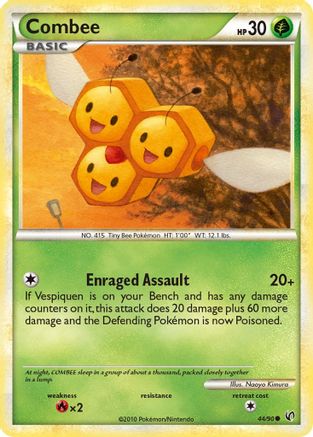 Combee 44/90 - Undaunted Reverse Holofoil