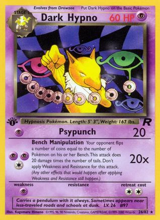 Dark Hypno (26) 26/82 - Team Rocket Unlimited