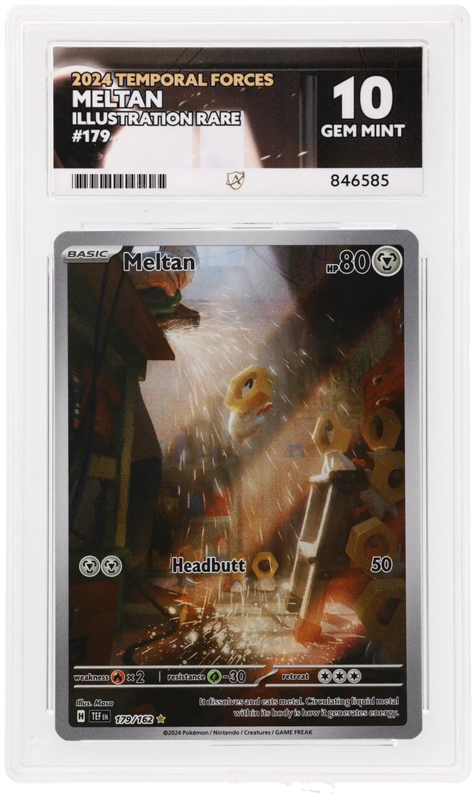 ACE 10 - Meltan - 179/162 - Temporal Forces - Pokemon