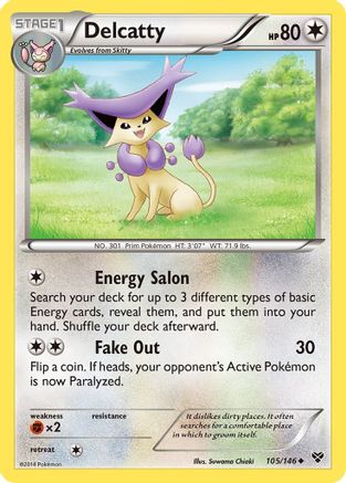 Delcatty 105/146 - XY Base Set