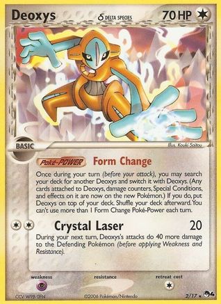 Deoxys (Delta Species) 2/17 - POP Series 4