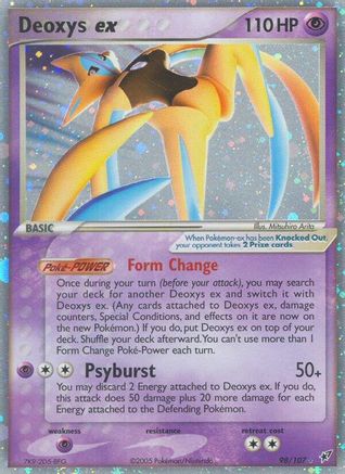 Deoxys ex (Attack Forme) 98/107 - Deoxys
