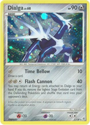 Dialga 1/130 - Diamond and Pearl Reverse Holofoil