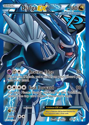 Dialga EX (Team Plasma) (99 Full Art) 99/101 - Plasma Blast Holofoil