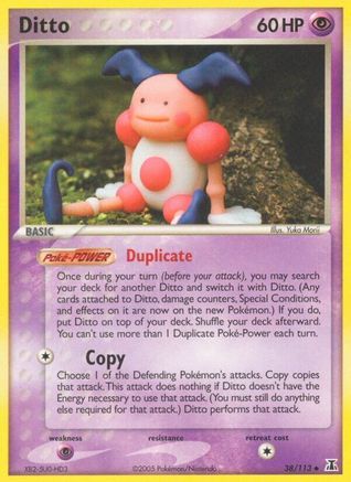 Ditto - 038/113 (Mr. Mime) 38/113 - Delta Species