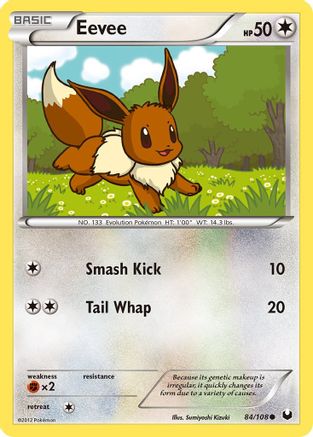 Eevee (84) 84/108 - Dark Explorers