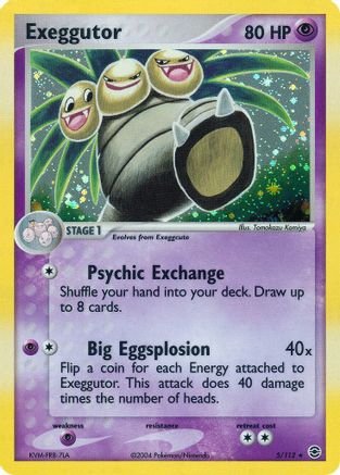 Exeggutor 5/112 - FireRed & LeafGreen