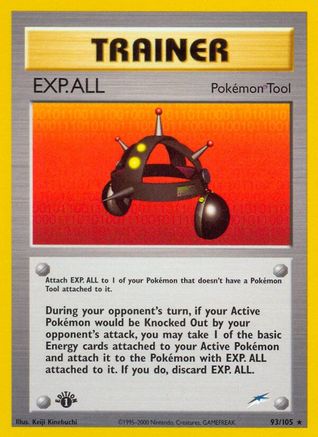 EXP.ALL 93/105 - Neo Destiny 1st Edition