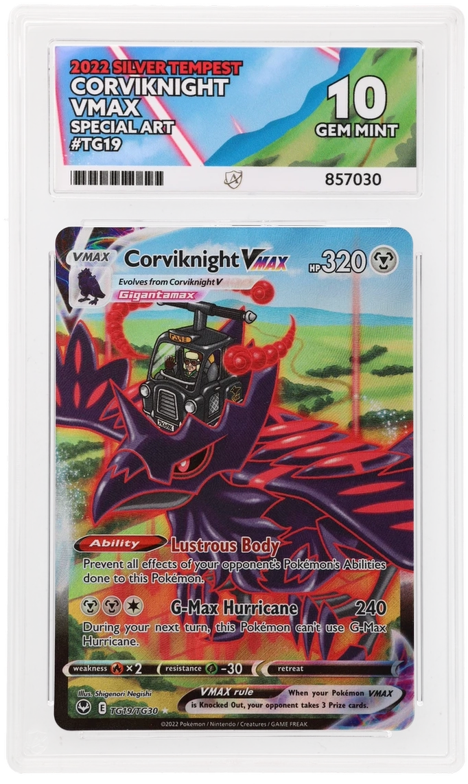 ACE 10 - Corviknight VMAX - TG19/TG30 - Silver Tempest - Pokemon