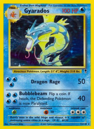 Gyarados 12/110 - Legendary Collection Reverse Holofoil