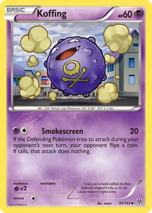 Koffing 57/135 - Plasma Storm