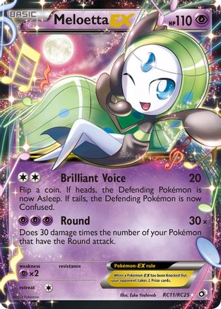 Meloetta-EX RC11/113