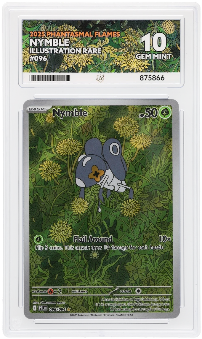 ACE 10 - Nymble - 096/094 - Phantasmal Flames - Pokemon