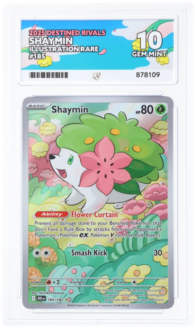 ACE 10 - Shaymin - 185/182 - Destined Rivals - Pokemon
