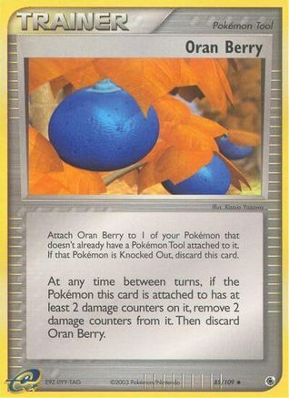 Oran Berry 85/109 - Ruby & Sapphire Reverse Holofoil