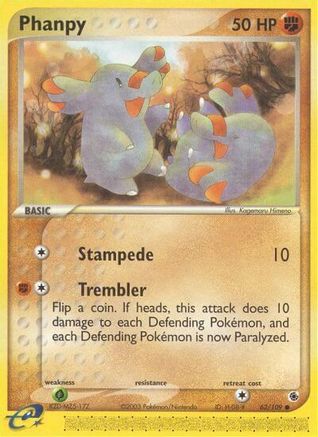 Phanpy 62/109 - Ruby & Sapphire Reverse Holofoil