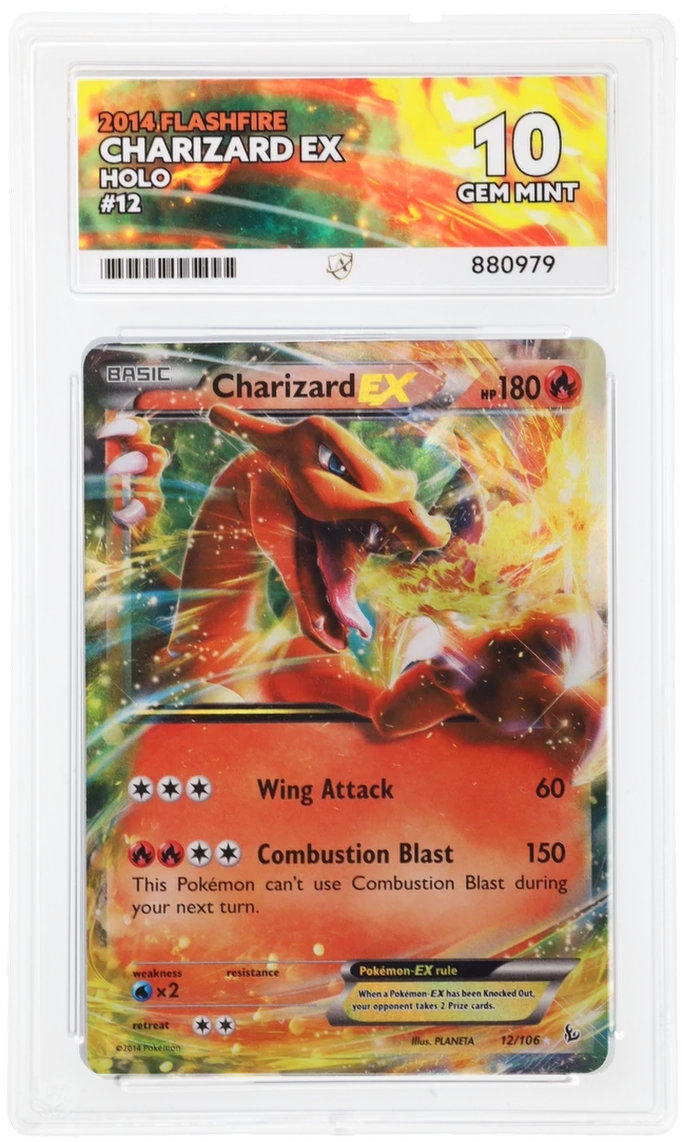 ACE 10 - Charizard EX - 12/106 - Flashfire - Pokemon