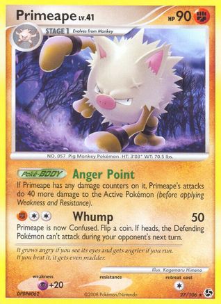Primeape 27/106 - Great Encounters