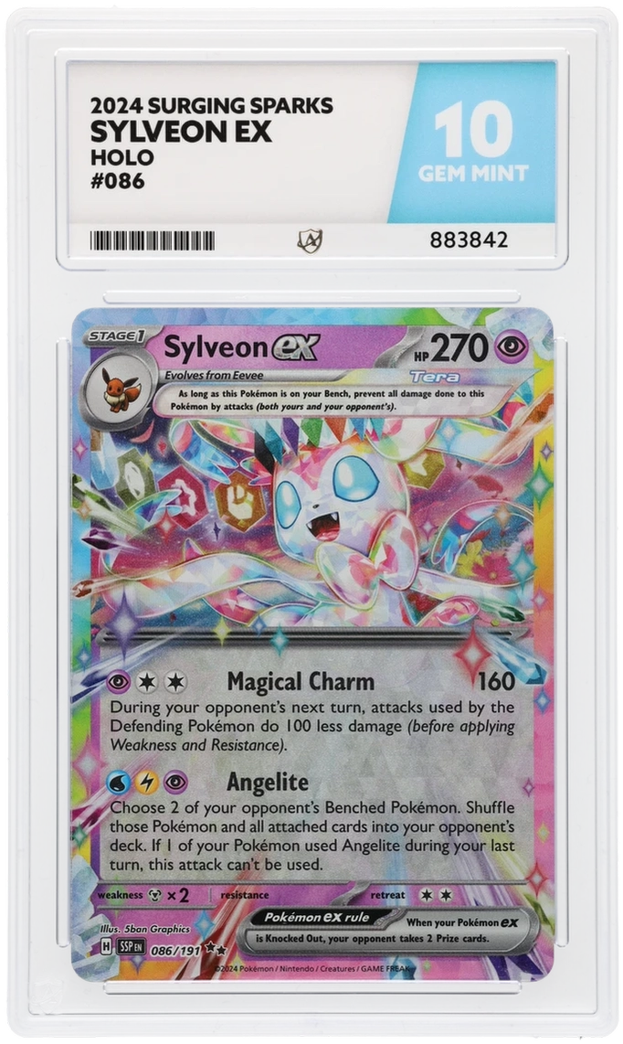 ACE 10 - Sylveon ex - 086/191 - Surging Sparks - Pokemon