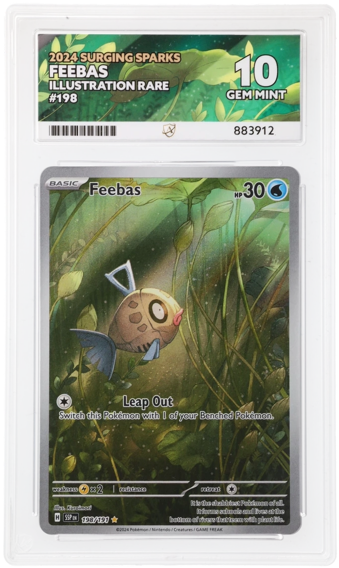 ACE 10 - Feebas - 198/191 - Surging Sparks - Pokemon