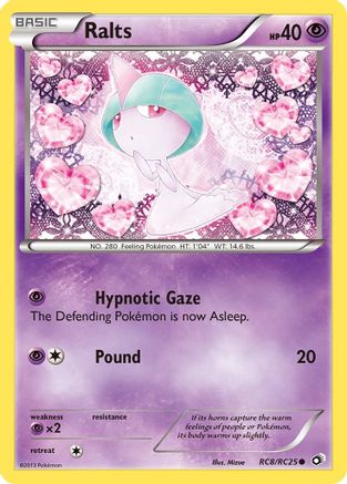 ralts pokemon card RC8/113 MTG:Bundle Pokémon Trading Cards [Fairy] Draining Kiss 10 Let's take a deep