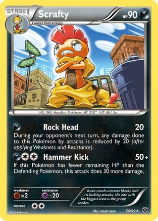 Scrafty 74/99 - Next Destinies Holofoil