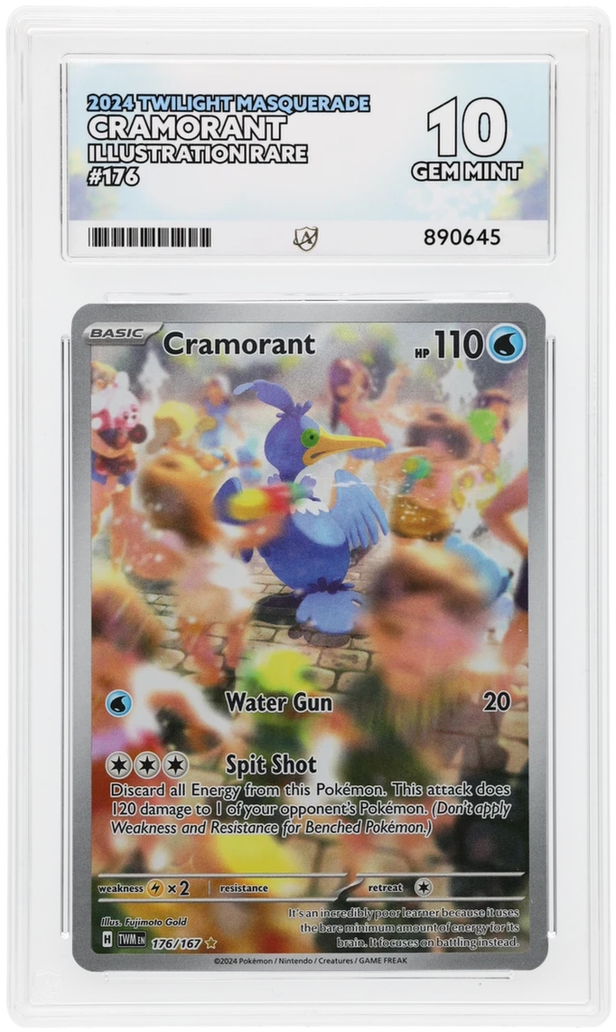 ACE 10 - Cramorant - 176/167 - Twilight Masquerade - Pokemon