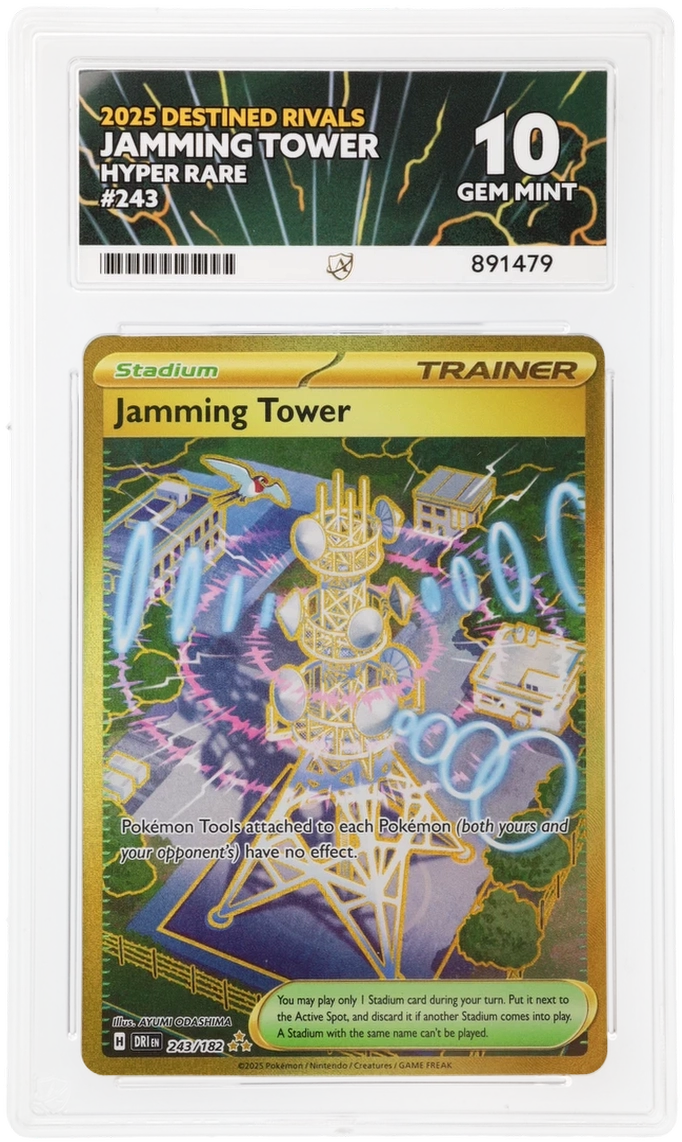 ACE 10 - Jamming Tower - 243/182 - Destined Rivals - Pokemon