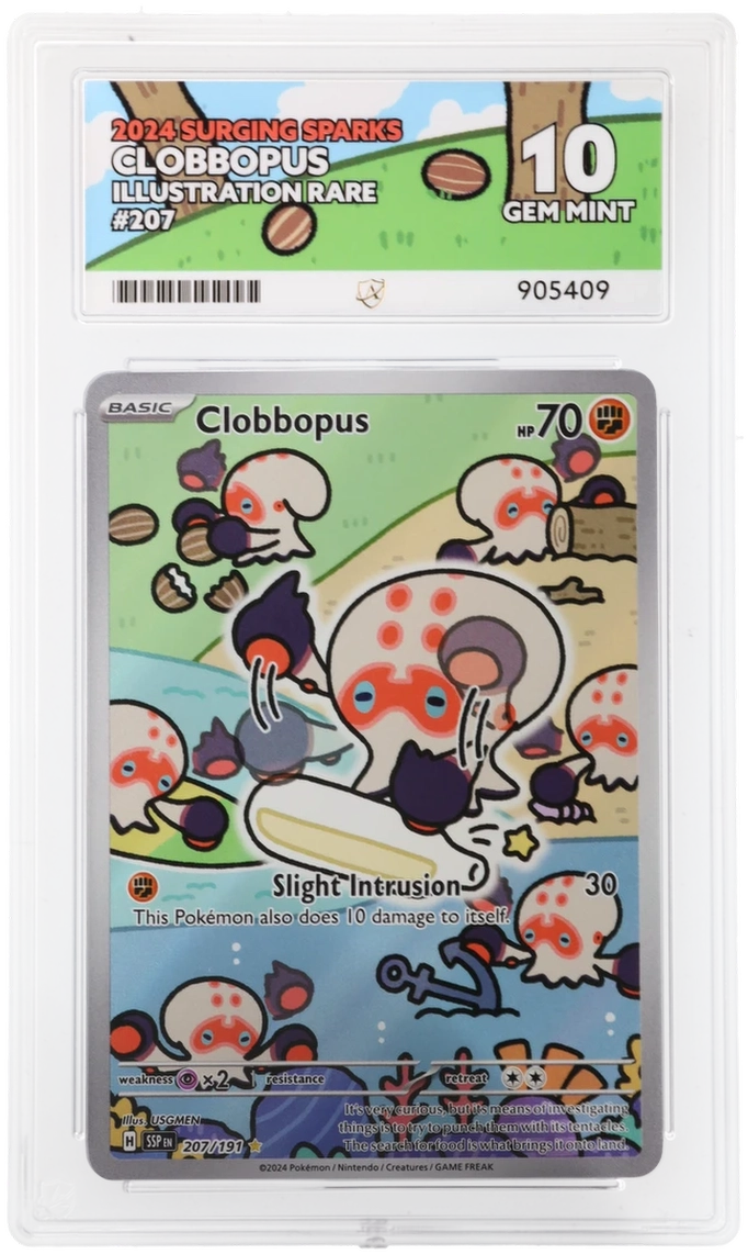 ACE 10 - Clobbopus - 207/191 - Surging Sparks - Pokemon